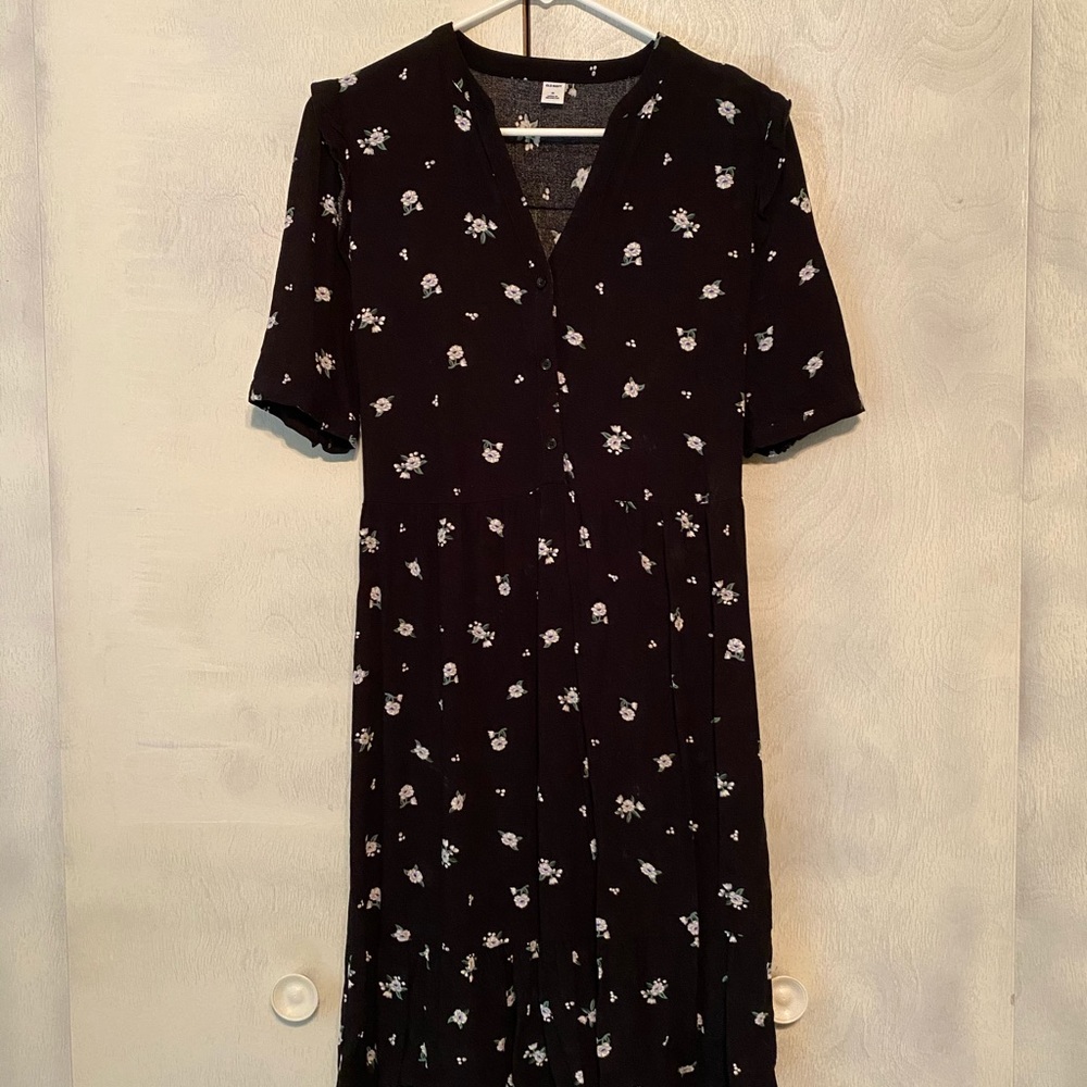 Old navy floral knee length dress